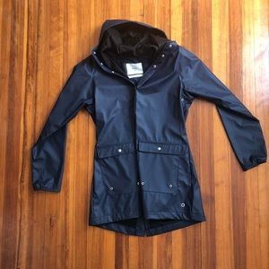 Herschel Navy raincoat